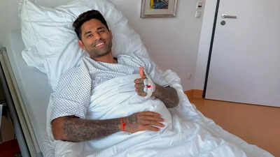 Suryakumar Yadav recovering after sports hernia surgery
