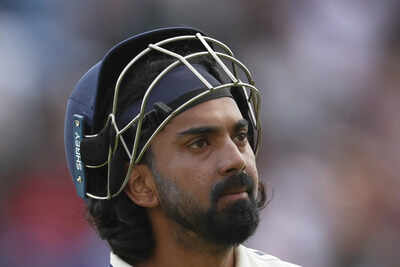KL Rahul exits the field, focusing on upcoming challenges.