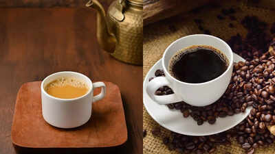 Comparing tea and coffee as morning beverage choices