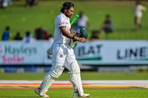 Najmul Hossain Shanto after being stripped of ODI captaincy