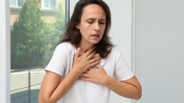 Difficulty breathing can indicate liver problems