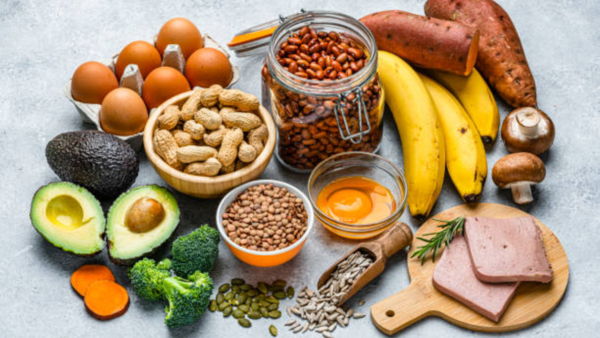 Sources of Vitamin B12: Animal products and fortified foods