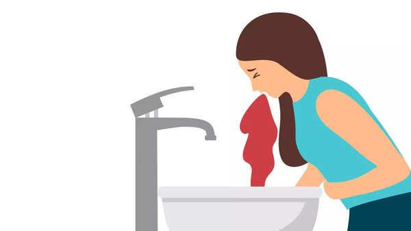Vomiting blood: a sign of liver disease